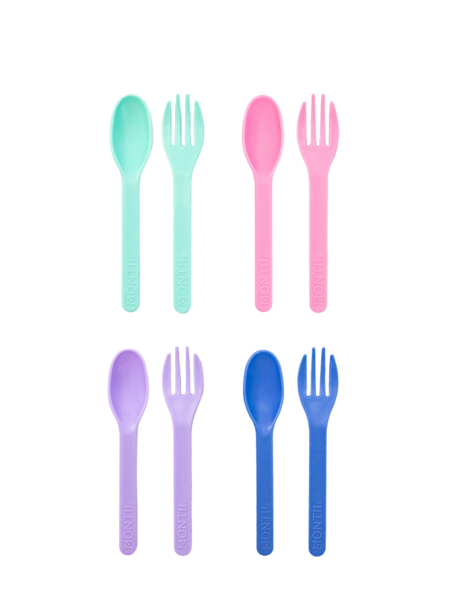 Montii villa és kanál szett - Pasztell