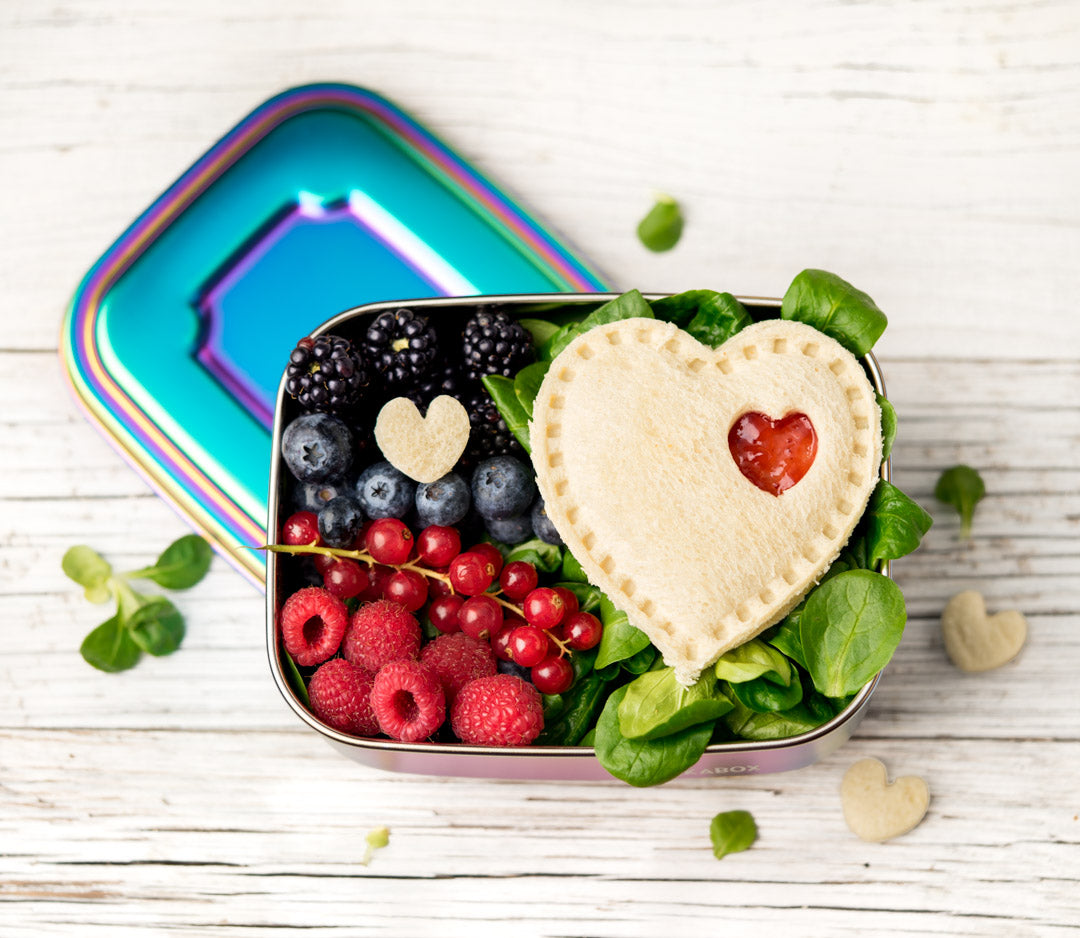 Szendvicsforma töltött szendvicsekhez - szív és virág (2 db)