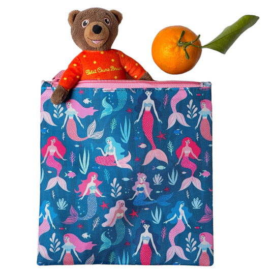 Suport pentru sandvici Yumbox Pochette - Mermaid