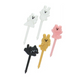 10 db mini nyárs - nyuszi, cica, maci